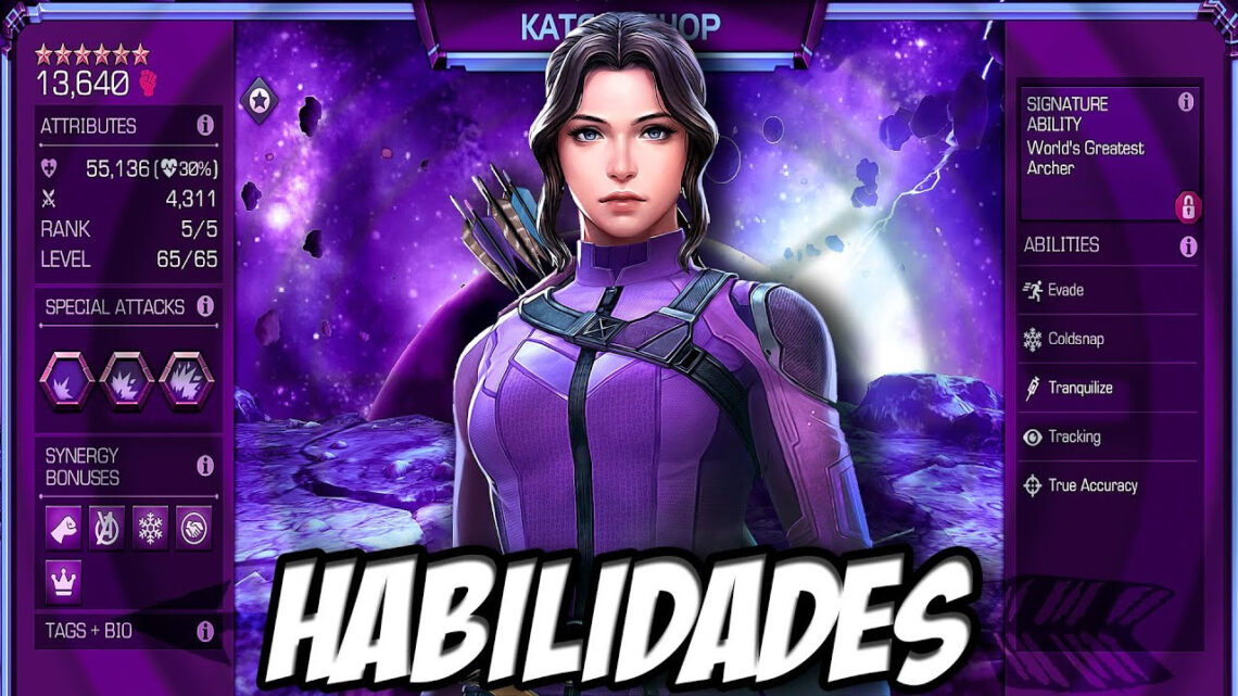 KATE BISHOP / GAVIÃ ARQUEIRA || Review Completo das Habilidades, Rotação e Gameplay