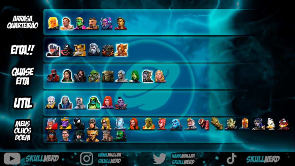 Tier List Cosmic